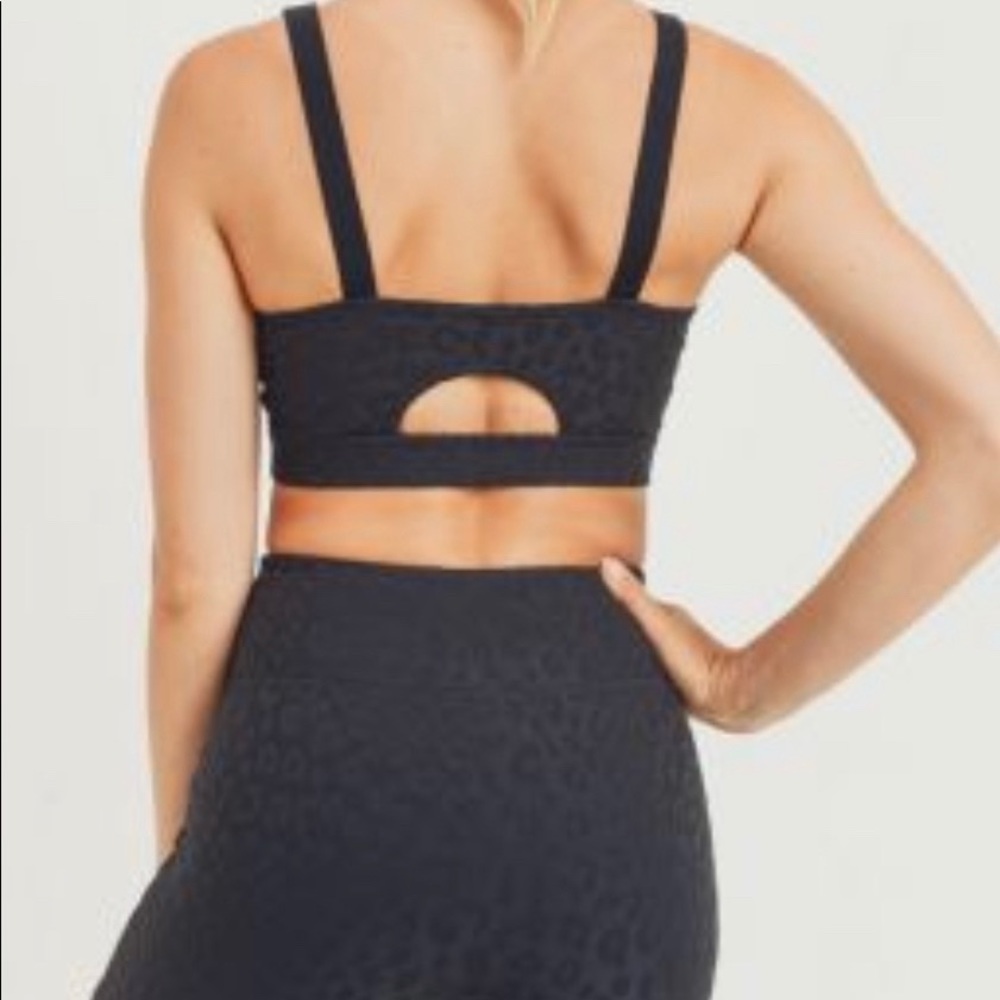 Leopard Sports Bra